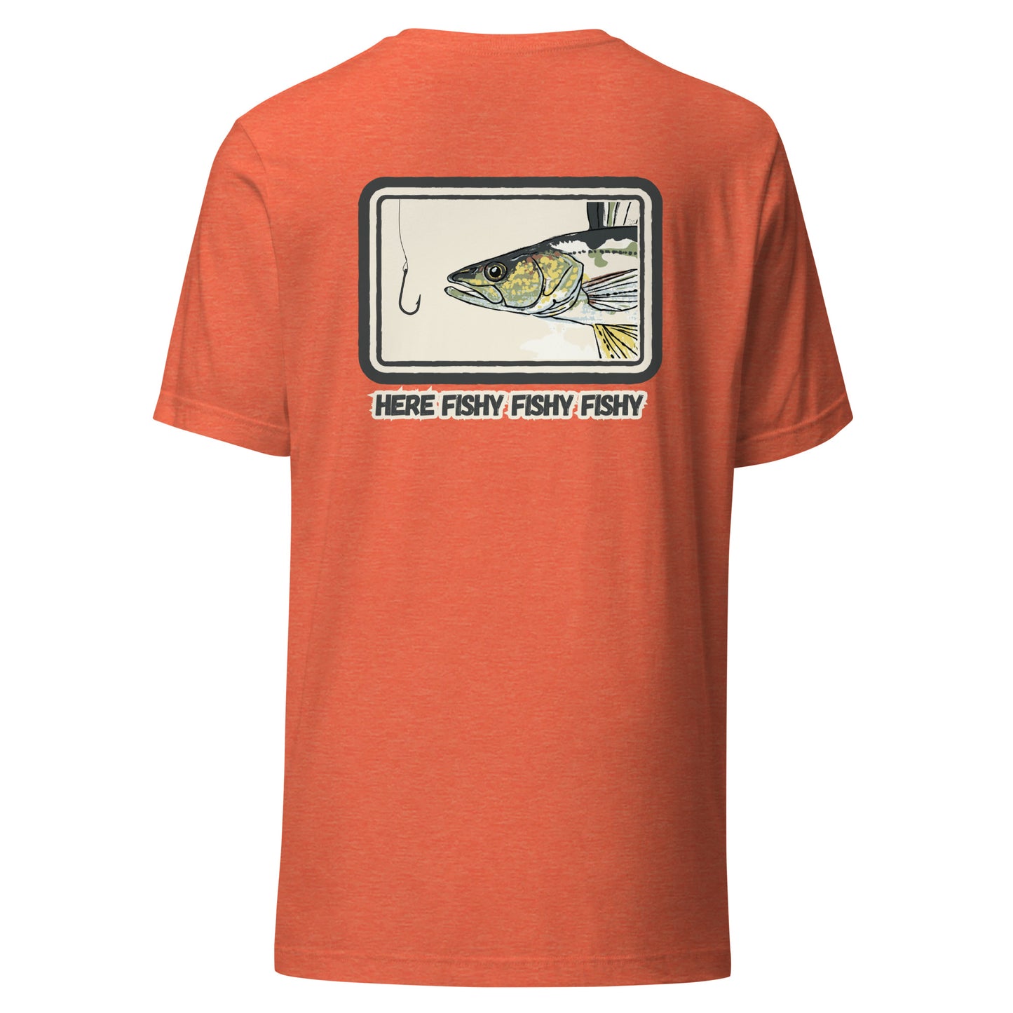 Lake MB walleye Unisex t-shirt