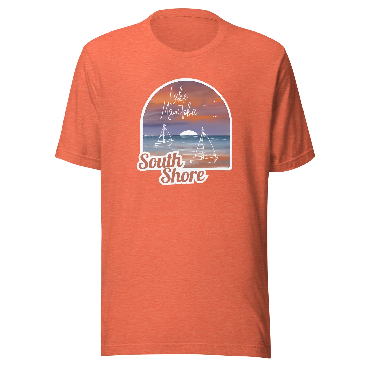 South Shore Lake MB Unisex t-shirt