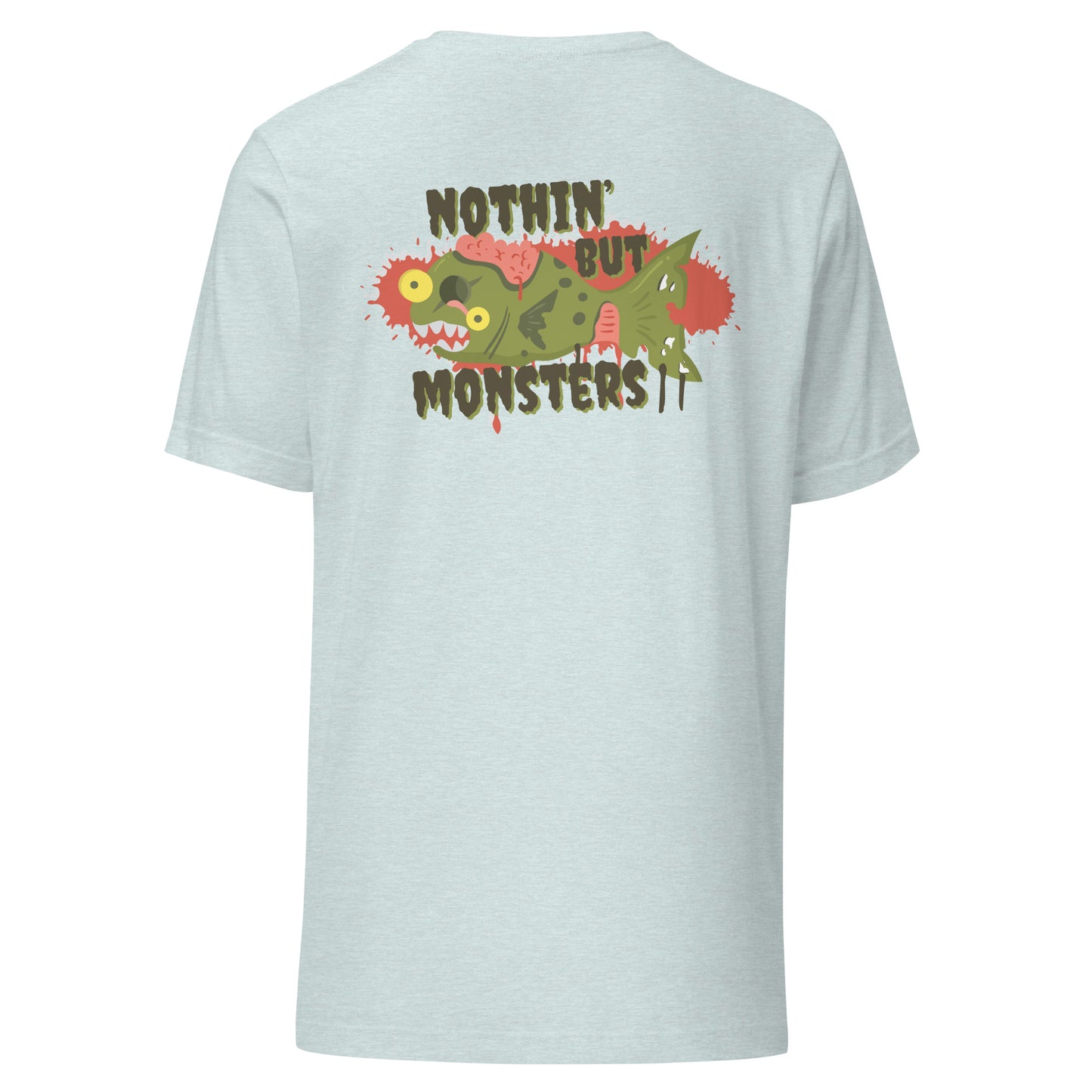 Monster fish Unisex t-shirt