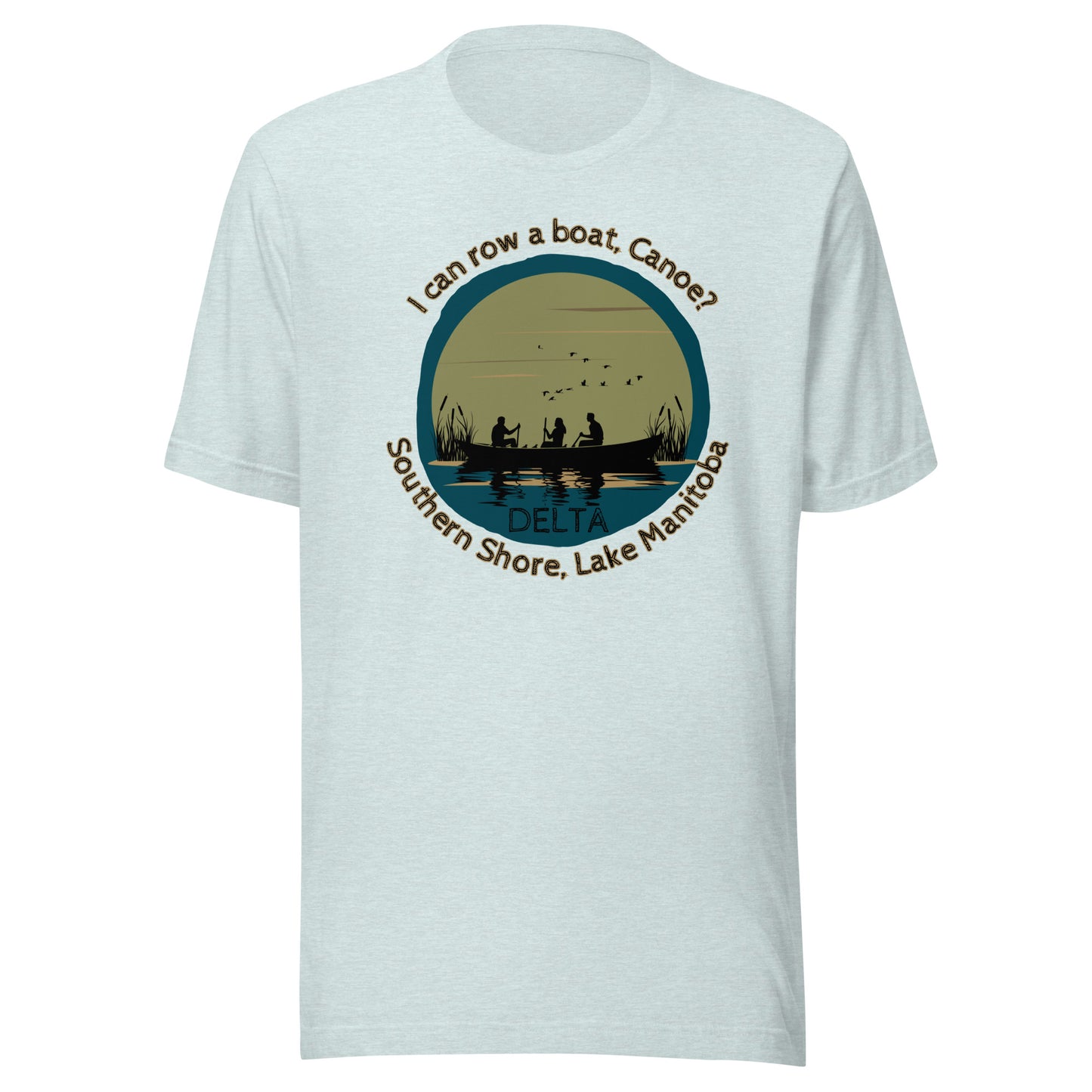 Canoe row a boat Unisex t-shirt