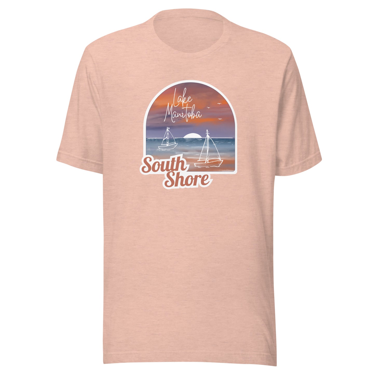 South Shore Lake MB Unisex t-shirt