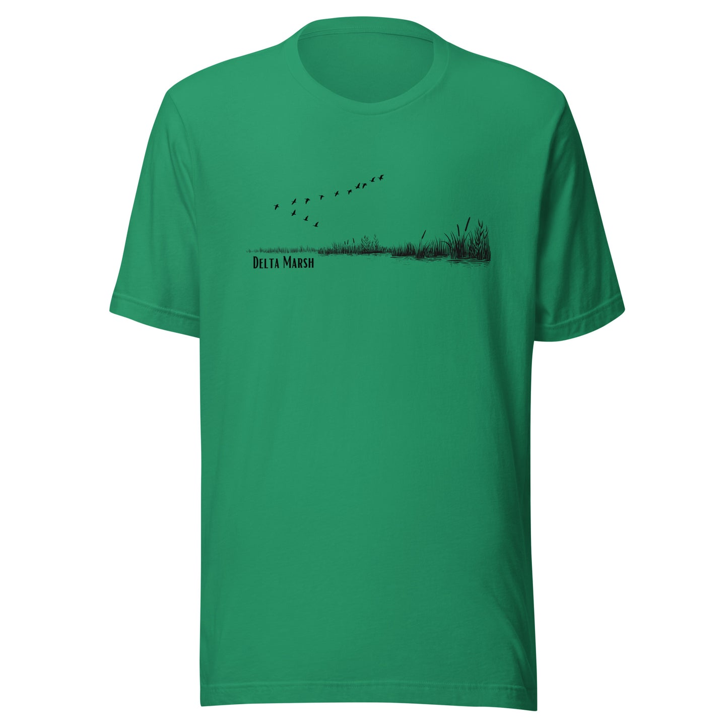 Delta Marsh Minimalist Unisex t-shirt