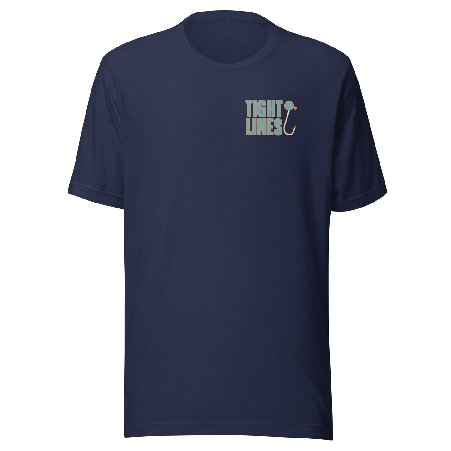 Ice fish Lake Mb -tight lines Unisex t-shirt