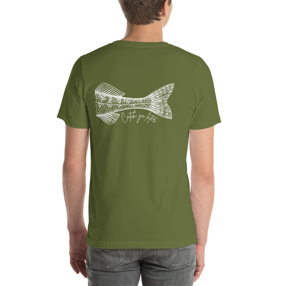 Lake Manitoba Walleye Unisex t-shirt