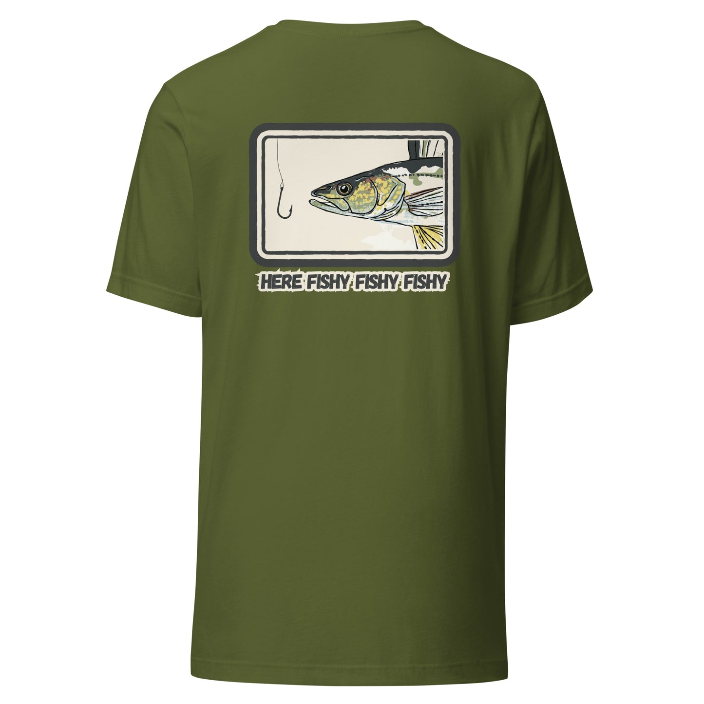 Lake MB walleye Unisex t-shirt