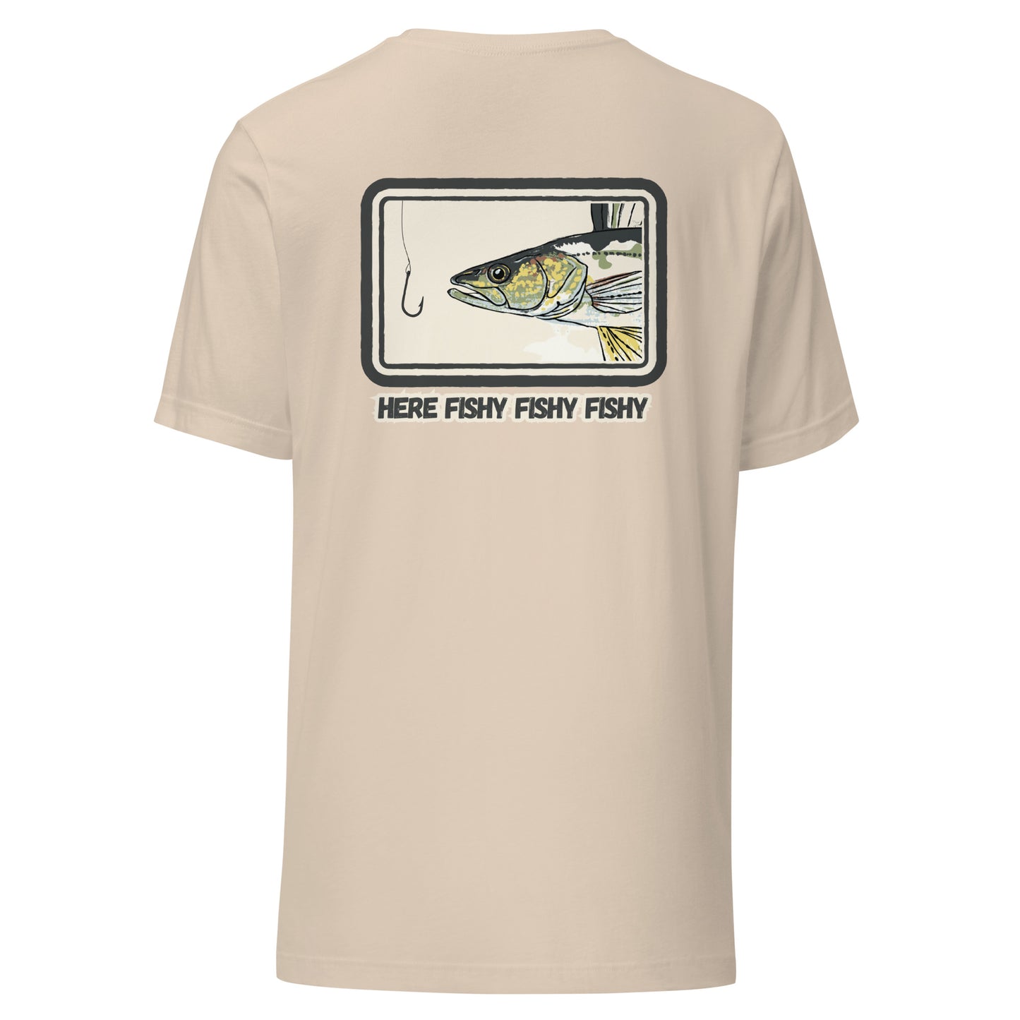 Lake MB walleye Unisex t-shirt